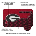 georgia-bulldogs-tribal-detailing-red-black-doormat-best-selling.webp