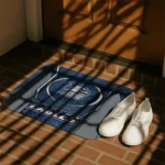 georgia-southern-eagles-hexagon-oval-blue-doormat-best-selling.webp
