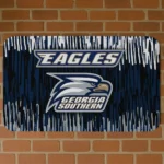 Georgia Southern Eagles Vertical Flow Blue Doormat
