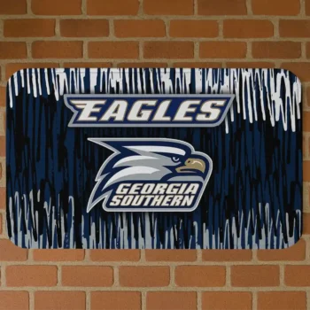 Georgia Southern Eagles Vertical Flow Blue Doormat