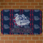 Gonzaga Bulldogs Bolt Row Blue Doormat