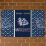 Gonzaga Bulldogs Chevron Stack Blue Doormat