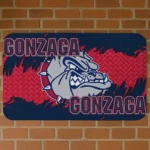 Gonzaga Bulldogs Plate Rip Blue Doormat