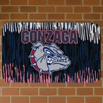Gonzaga Bulldogs Vertical Flow Blue Doormat