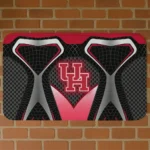Houston Cougars Torso Pattern Doormat
