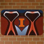 illinois-fighting-illini-torso-pattern-orange-crocs-doormat-best-selling.webp