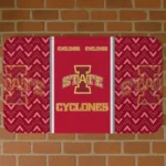 Iowa State Cyclones Chevron Stack Red Doormat