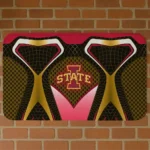 Iowa State Cyclones Torso Pattern Doormat