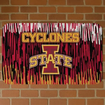 Iowa State Cyclones Vertical Flow Red Doormat