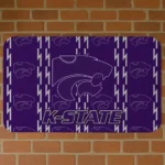 Kansas State Wildcats Bolt Row Purple Doormat