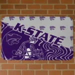 Kansas State Wildcats Football Pride Purple Doormat