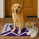 kansas-state-wildcats-ninja-mesh-purple-doormat-best-selling.webp