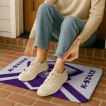 kansas-state-wildcats-ninja-mesh-purple-doormat-best-selling.webp