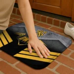 kennesaw-state-owls-chevron-points-gold-black-doormat-best-selling.webp
