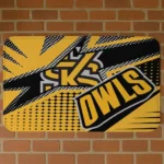 Kennesaw State Owls Sharp Flash Gold Doormat