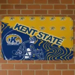Kent State Golden Flashes Football Pride Navy Blue Doormat