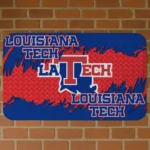 LA Tech Plate Rip Blue Doormat