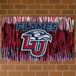 Liberty Flames Vertical Flow Red Doormat