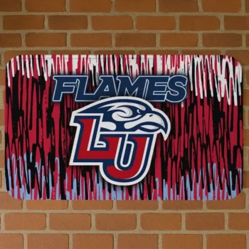 Liberty Flames Vertical Flow Red Doormat