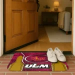 louisiana-monroe-warhawks-hexagon-oval-red-doormat-best-selling.webp
