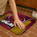 louisiana-monroe-warhawks-hexagon-oval-red-doormat-best-selling.webp