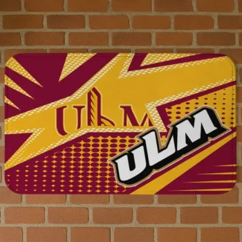 Louisiana-Monroe Warhawks Sharp Flash Red Doormat