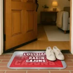 louisiana-ragin-cajuns-pixel-blur-red-doormat-best-selling.webp