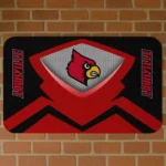Louisville Cardinals Ninja Mesh Red Doormat