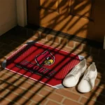 louisville-cardinals-silver-halftone-red-doormat-best-selling.webp