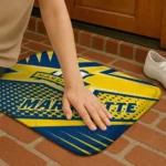 marquette-golden-eagles-sharp-flash-blue-doormat-best-selling.webp