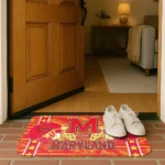 maryland-terrapins-helmet-illustration-red-doormat-best-selling.webp