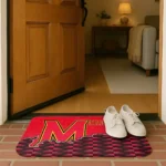 maryland-terrapins-tribal-detailing-red-black-doormat-best-selling.webp