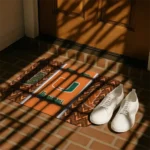 miami-hurricanes-chevron-stack-orange-doormat-best-selling.webp