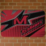 Miami RedHawks Sharp Flash Red Doormat
