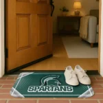 michigan-state-spartans-silver-halftone-green-doormat-best-selling.webp