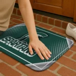 michigan-state-spartans-silver-halftone-green-doormat-best-selling.webp
