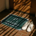 michigan-state-spartans-silver-halftone-green-doormat-best-selling.webp