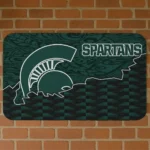 michigan-state-spartans-tribal-detailing-green-black-doormat-best-selling.webp