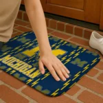 michigan-wolverines-bolt-row-blue-doormat-best-selling.webp
