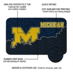 michigan-wolverines-tribal-detailing-blue-black-doormat-best-selling.webp
