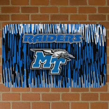 Middle Tennessee Blue Raiders Vertical Flow Blue Doormat