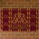 Minnesota Golden Gophers Bolt Row Maroon Doormat