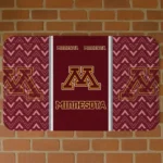 Minnesota Golden Gophers Chevron Stack Maroon Doormat