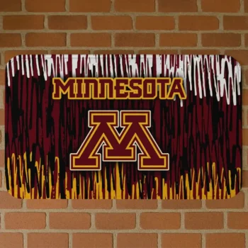 Minnesota Golden Gophers Vertical Flow Maroon Doormat