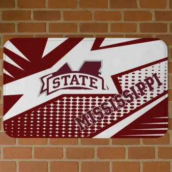 Mississippi State Bulldogs Sharp Flash Maroon Doormat