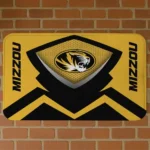 Missouri Tigers Ninja Mesh Black Doormat