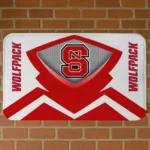 NC State Wolfpack Ninja Mesh Red Doormat