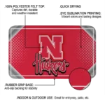 nebraska-cornhuskers-silver-halftone-red-doormat-best-selling.webp