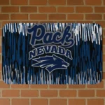 Nevada Wolf Pack Vertical Flow Blue Doormat