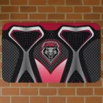New Mexico Lobos Torso Pattern Doormat